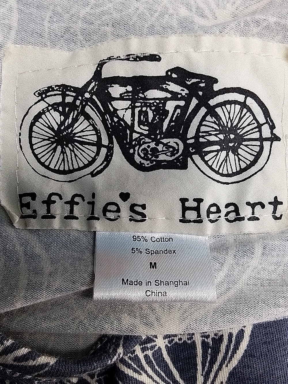 Effie's Heart blue gray sleeveless hot - air balloon-print fit & flare dress M - Picture 5 of 5